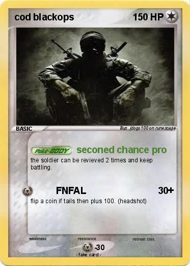 Pokemon cod blackops