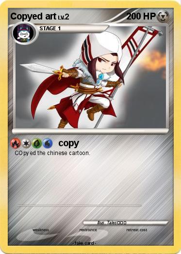 Pokemon Copyed art