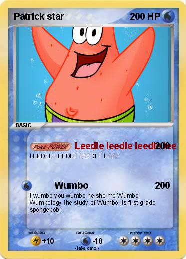 Pokemon Patrick star