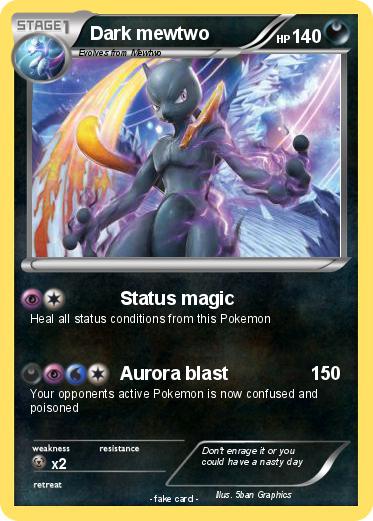 Pokemon Dark mewtwo