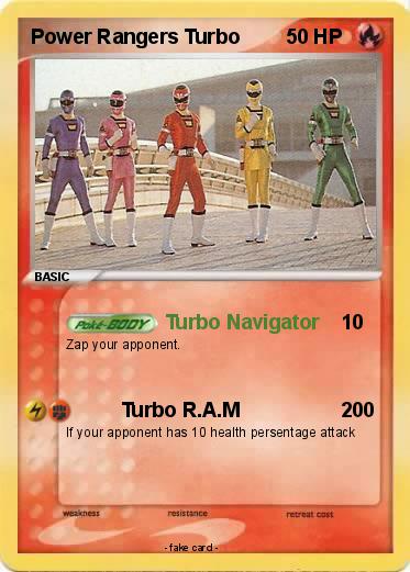 Pokemon Power Rangers Turbo