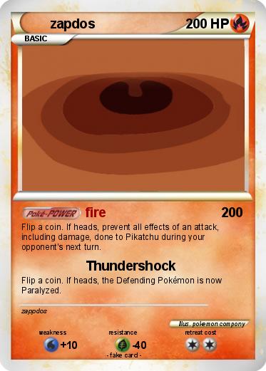 Pokemon zapdos