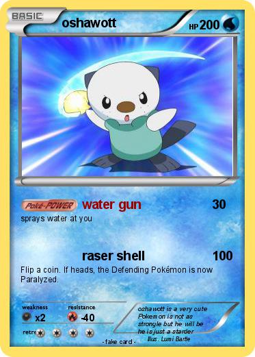 Pokemon oshawott