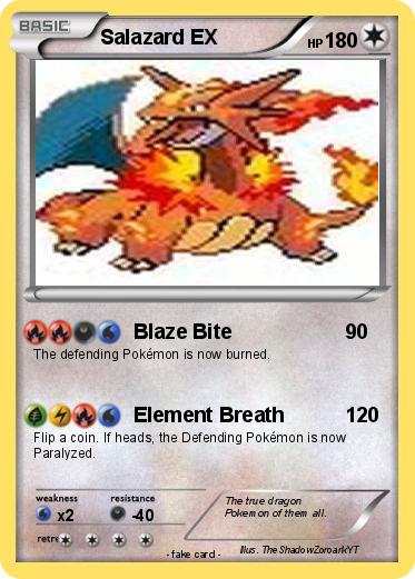 Pokemon Salazard EX