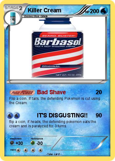 Pokemon Killer Cream