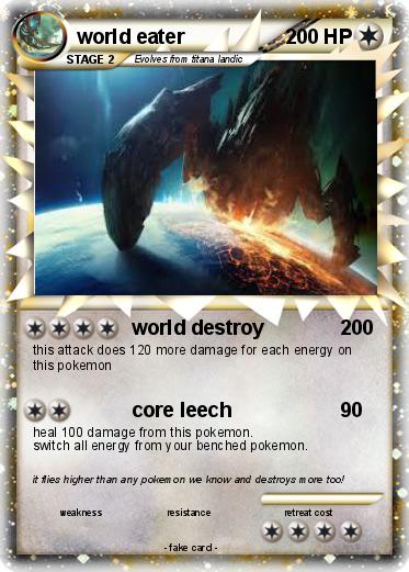 Pokemon world eater