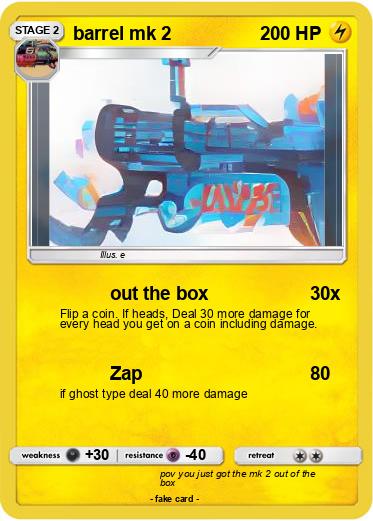 Pokemon barrel mk 2