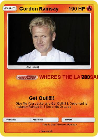 Pokemon Gordon Ramsay