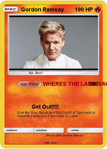 Pokemon Gordon Ramsay