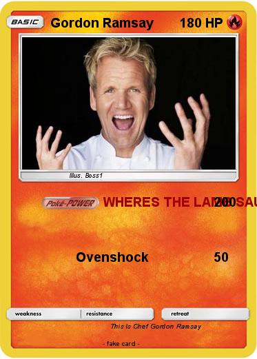 Pokemon Gordon Ramsay