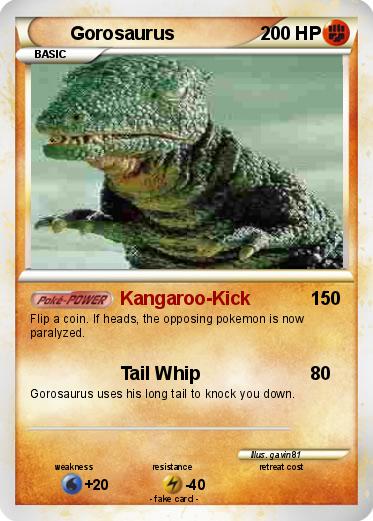 Pokemon Gorosaurus