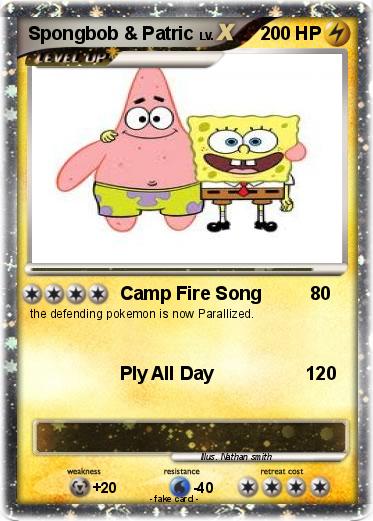 Pokemon Spongbob & Patric