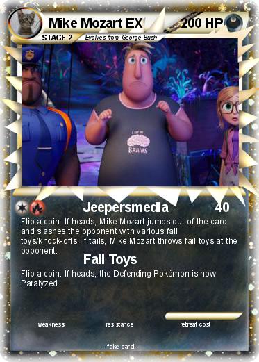 Pokemon Mike Mozart EX