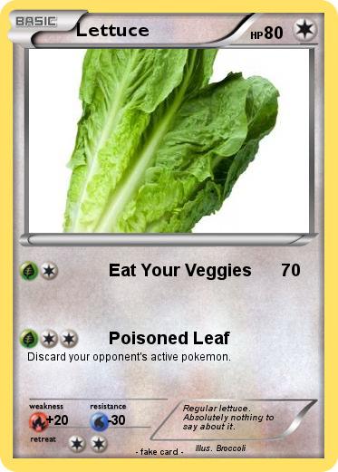 Pokemon Lettuce