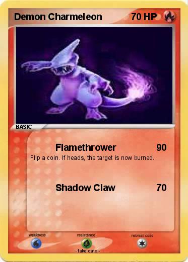 Pokemon Demon Charmeleon