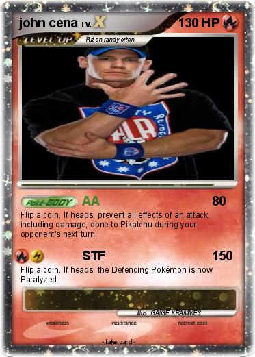 Pokemon john cena