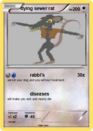 Pokemon dying sewer rat