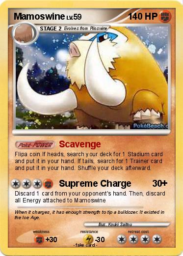Pokemon Mamoswine