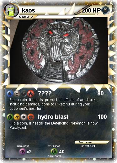 Pokemon kaos