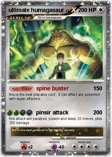 Pokemon ultimate humagasaur