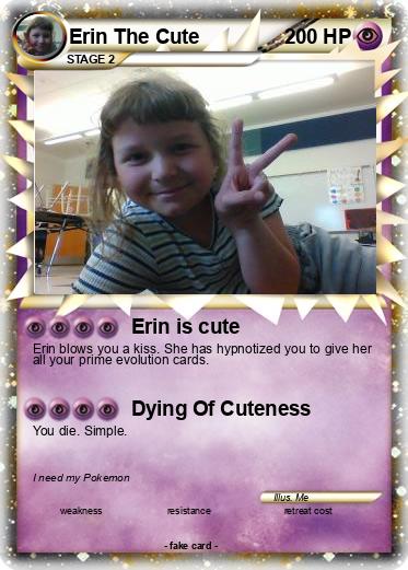 Pokemon Erin The Cute Pokemon Erin The Cute
