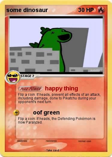 Pokemon some dinosaur