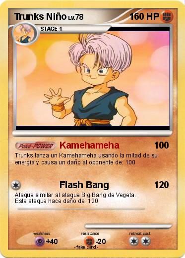 Pokemon Trunks Niño