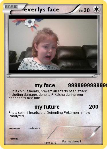Pokemon everlys face