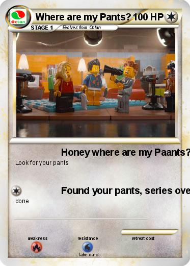 Pokemon Where are my Pants?