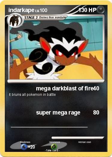Pokemon indarkape