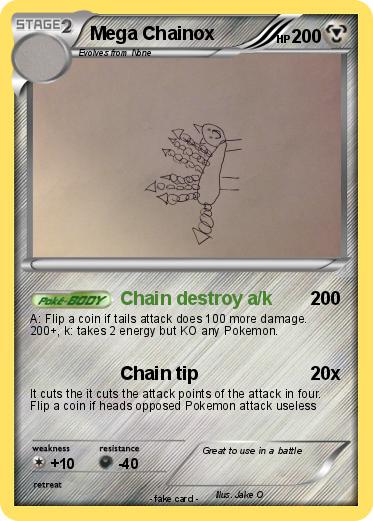 Pokemon Mega Chainox