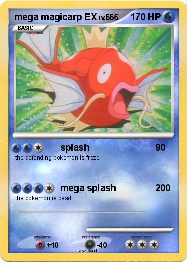 Pokemon mega magicarp EX
