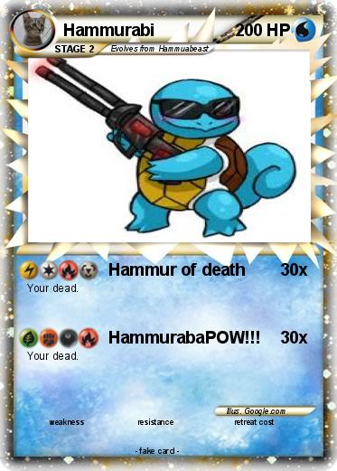 Pokemon Hammurabi