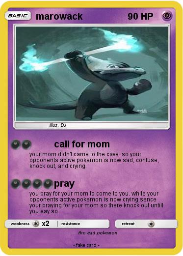 Pokemon marowack