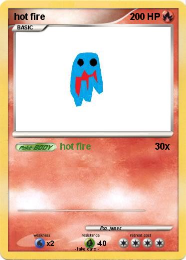 Pokemon hot fire