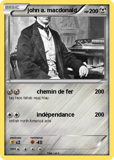 Pokemon john a. macdonald