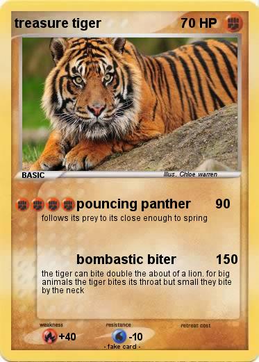Pokemon treasure tiger
