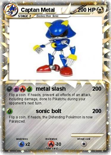 Pokemon Captan Metal