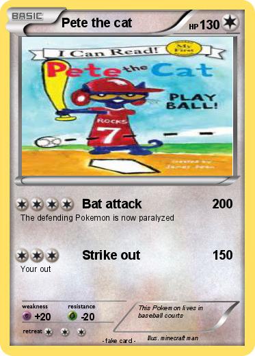 Pokemon Pete the cat