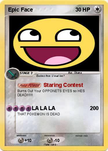 Pokemon Epic Face