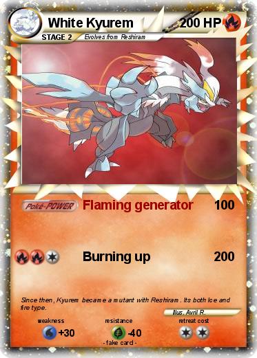Pokemon White Kyurem