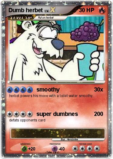 Pokemon Dumb herbet