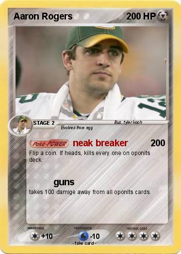 Pokemon Aaron Rogers