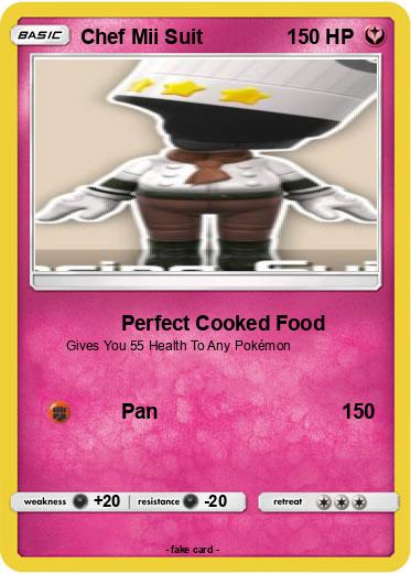 Pokemon Chef Mii Suit