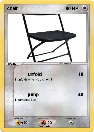 Pokemon chair