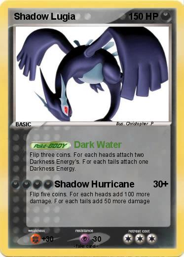 Pokemon Shadow Lugia