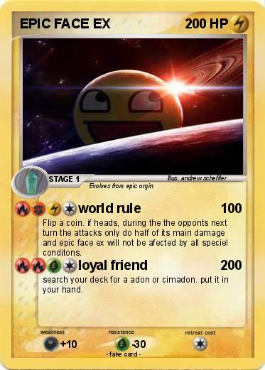 Pokemon EPIC FACE EX