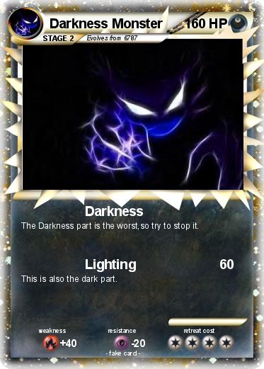 Pokemon Darkness Monster
