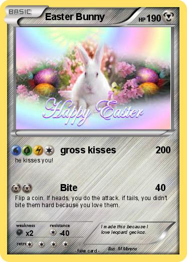 Pokemon Easter Bunny