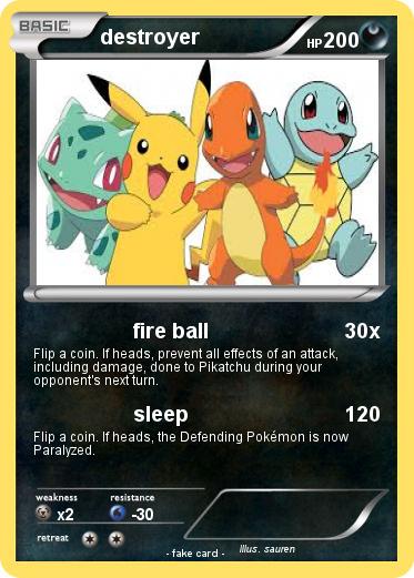 Pokemon destroyer